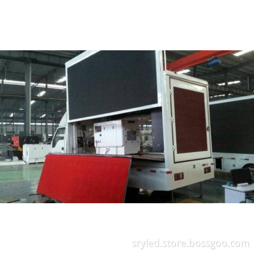 SRY led screen on hire/rental vehicle led billboard ph20 led screen